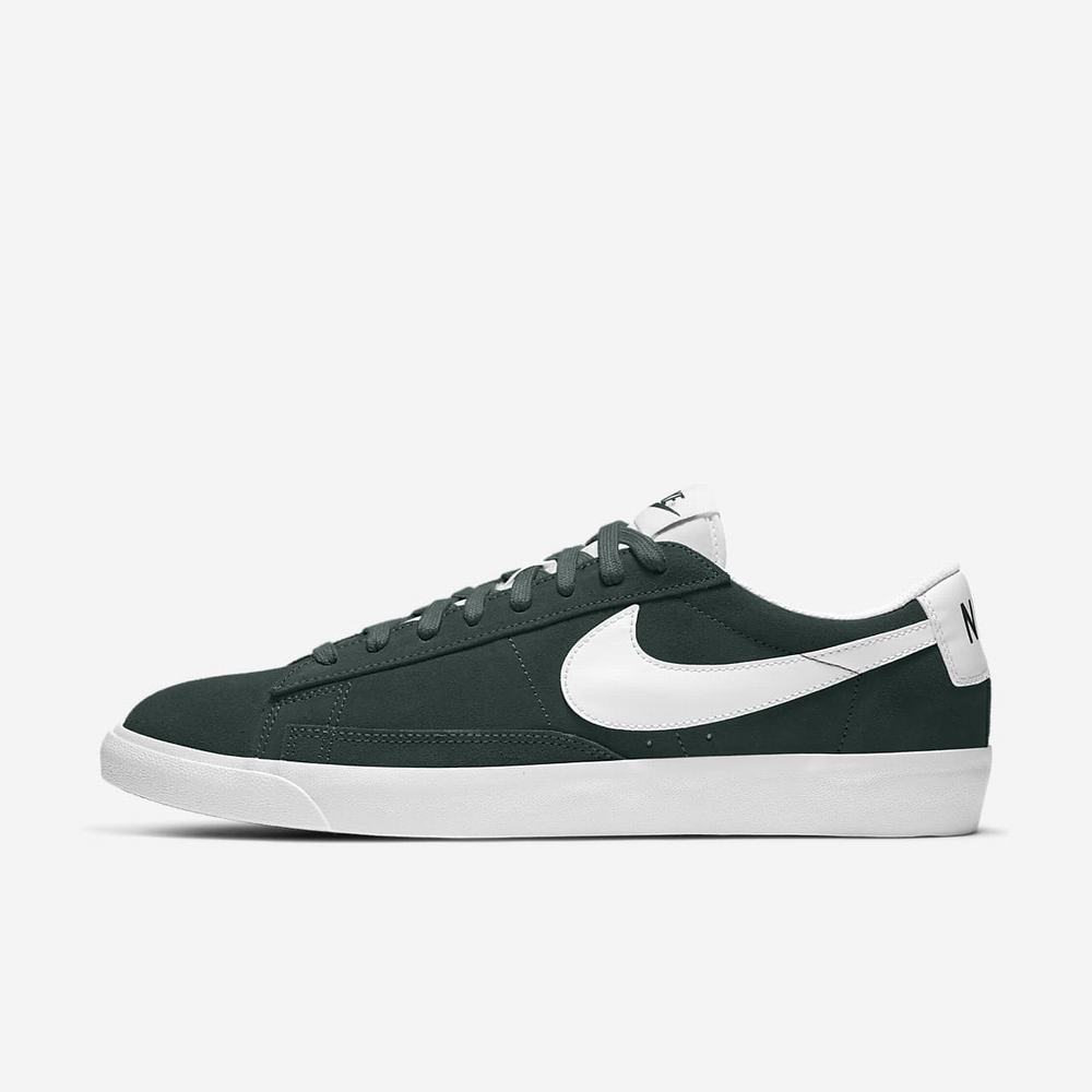 Sneakers Nike Blazer Low Vert 6175-849 Pro Green/White/White Homme | RAF-17294181